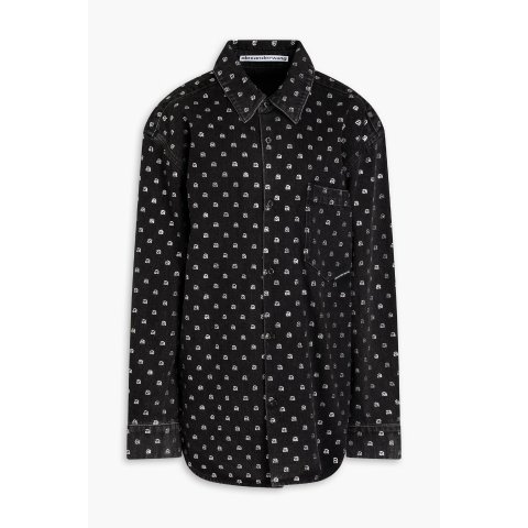 Alexander Wang水钻牛仔外套