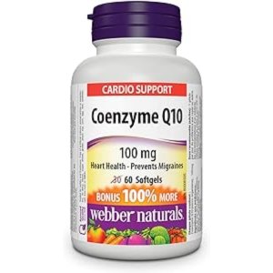 Webber Naturals 辅酶Q10 (100 mg) 60粒