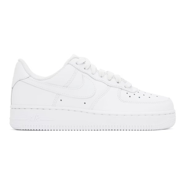 白色 Air Force 1 '07 运动鞋