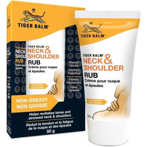 仅€6.9/瓶Tiger Balm 泰国颈肩按摩霜 在家也能偷偷养生！