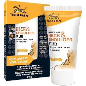 缓解颈部紧张 减少疲劳Tiger Balm 颈肩按摩霜 50g