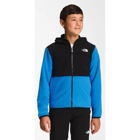 The North Face大童拼色抓绒外衣