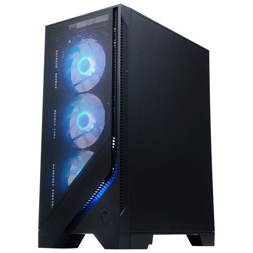 MSI Codex R Gaming PC - Black (Intel Core i5-12400F/16GB RAM/1TB SSD/GeForce RTX 4060/Windows 11)微星 Codex R 游戏电脑 - 黑色 （英特尔酷睿 i5-12400F/16GB RAM/1TB SSD/GeForce RTX 4060/Windows 11）