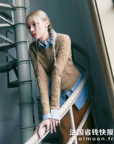 Polo Ralph Lauren扭花毛衣 金冬天同款