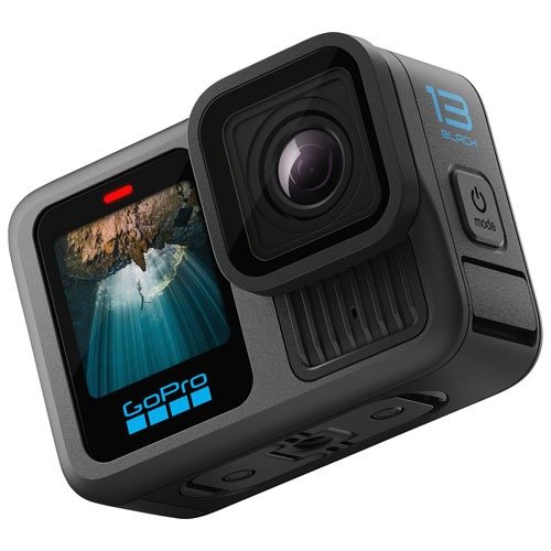 GoPro HERO13 黑色防水 5.3K 运动和头盔相机