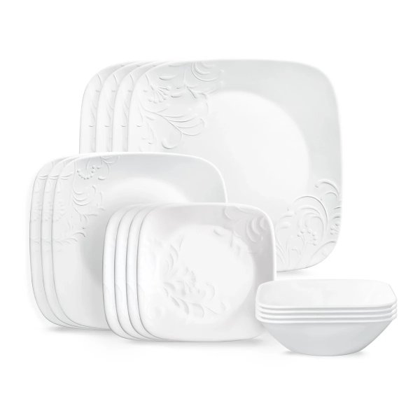 Cherish 16-piece Dinnerware Set, Service for 4