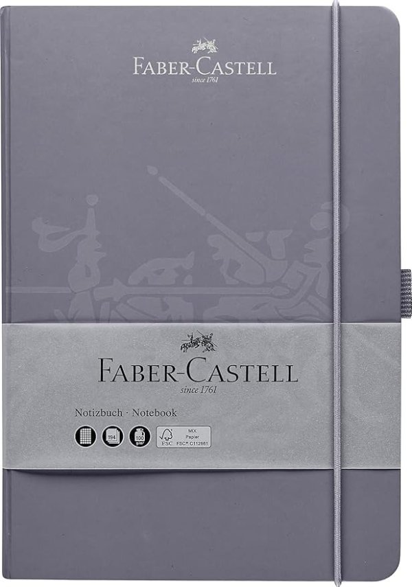 FABER-CASTELL灰色笔记本