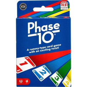 Phase 10 纸牌 经典人气桌游 UNO玩腻了？那这款适合你