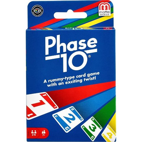 Phase 10 纸牌 经典人气桌游 UNO玩腻了？那这款适合你