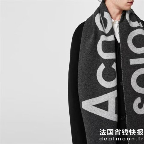 Acne Studios大logo围巾