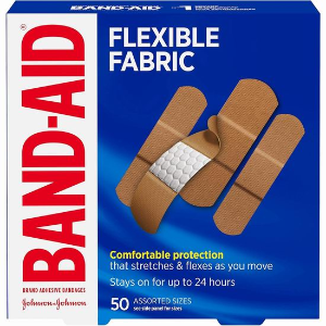 Band-Aid 邦迪/创可贴50件套家庭装只要$5.2