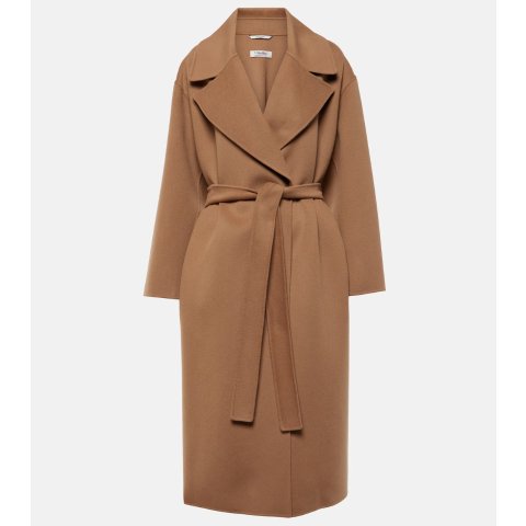 S Max Mara副线设计设加鸡腿！羊毛大衣