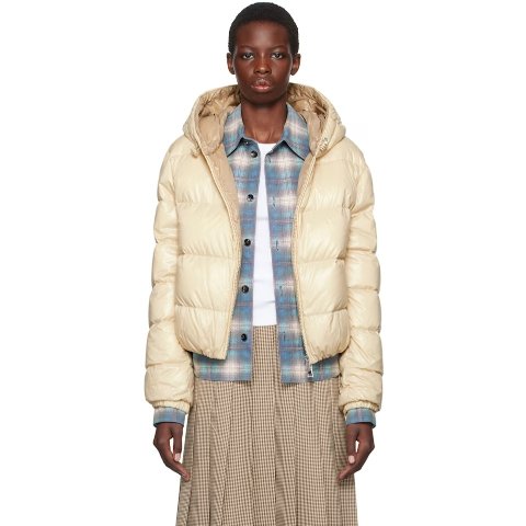 MonclerBeige Bayard 羽绒服