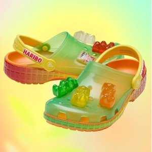 Crocs x Haribo 小熊软糖洞洞鞋联名啦！洞洞鞋$69.99起