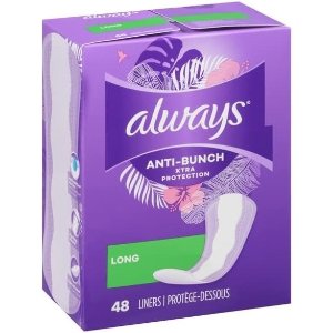 🥬白菜价🥬：Always 护舒宝加强加长日常护垫 48片✖6盒