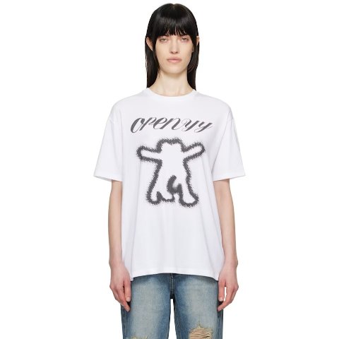 White YY Symbol T恤