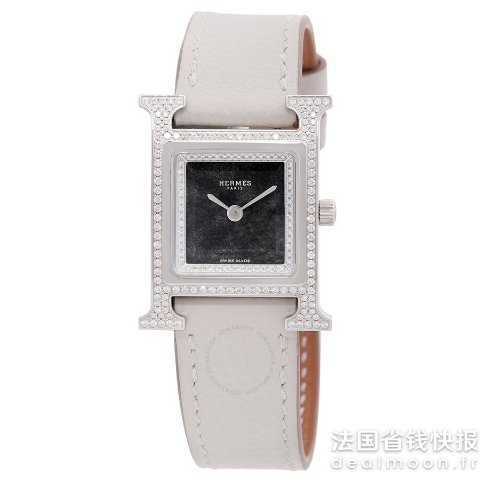 HermesHeure H Quartz 钻边手表