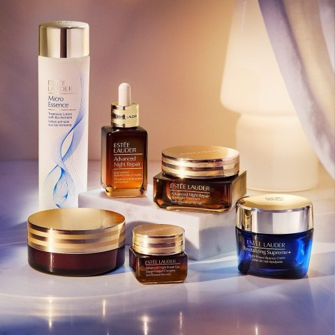 6折起+送13件套(值$450)含4正装📈折扣升级：Estee Lauder 超保湿护手霜$40 胶原美白水乳$80(原$134)
