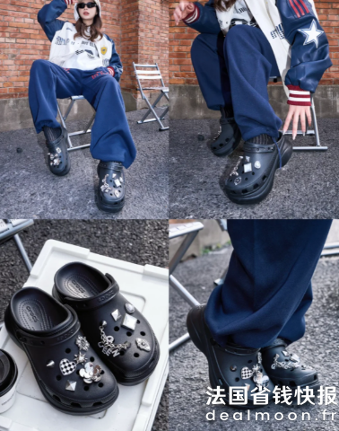 Crocs鲸鱼洞洞鞋