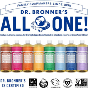 Dr.Bronner's 18合1液体肥皂😳这不是抽象！极简星人梦中情物