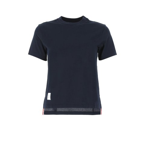 Thom BrowneLogo Patch Crewneck T-Shirt