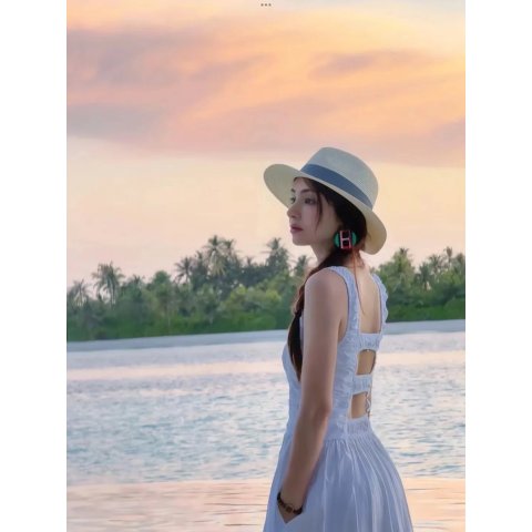 GanniCotton Poplin Smock Midi-Dress