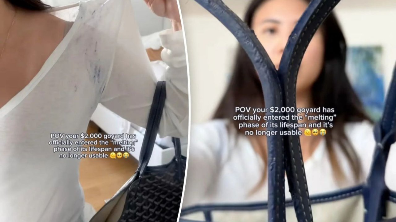 华裔妹子花$2000买的奢侈包,竟被晒“化”了!