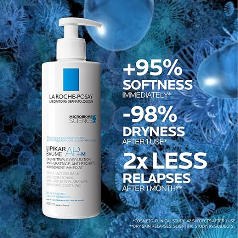8.5折 官网指导价！皮肤科医生推荐！La Roche-Posay爆款 AP+M 保湿润肤露400ml 全家老少都可用！
