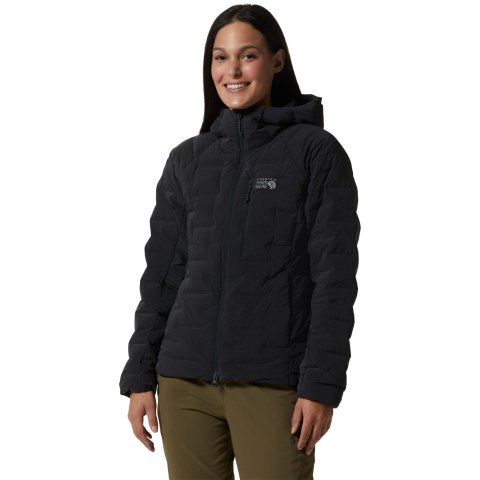 Mountain Hardwear防水，700蓬填充Stretchdown 连帽羽绒服
