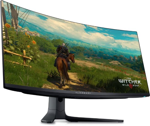 Alienware 34 曲面 QD-OLED 游戏显示器