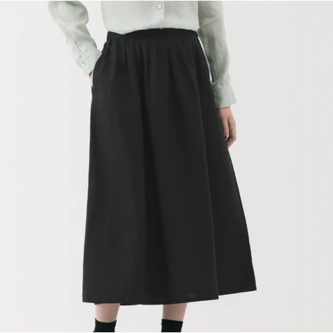 女士麻棉舒适长裙