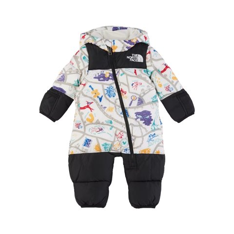 婴儿白色1996复古努子峰羽绒雪衣