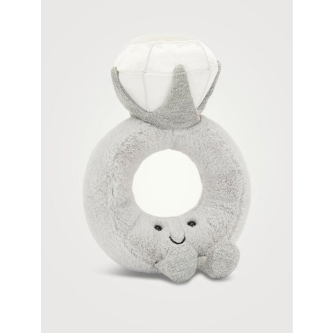 JellycatAmuseables 钻石戒指毛绒玩具
