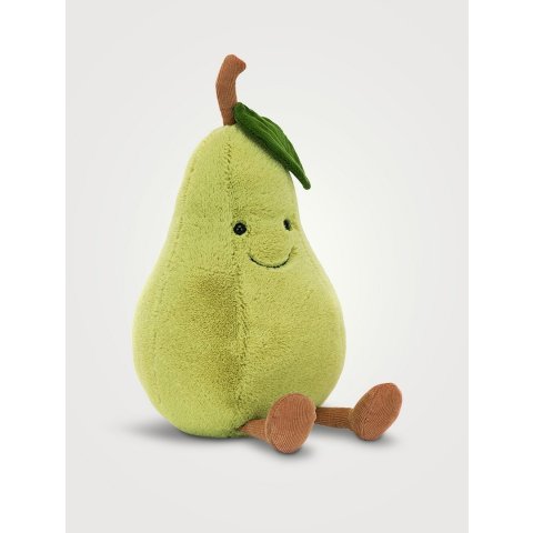 JellycatAmuseables 梨子毛绒玩具
