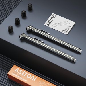 $4.67/个 好评如潮AstroAI 不锈钢轮胎测压表 2个装