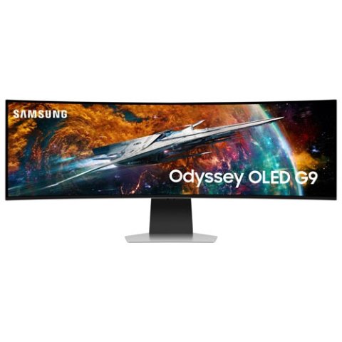 Odyssey OLED G9 49 英寸 QHD 240Hz 0.03ms GTG 曲面智能显示器 