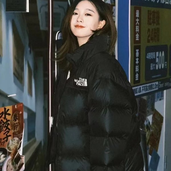 黑色1996羽绒服