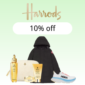 10% offHarrods Rewards members Sale
