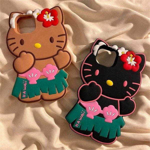 黑皮kitty手机壳