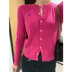 迷你麻花棉开衫
