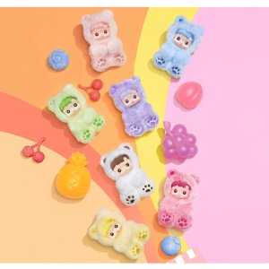 POP MART锁定6月20日凌晨4点！！！HACIPUPU 小熊软糖搪胶挂件