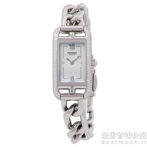 HermesNantucket Small 石英钻石女士腕表