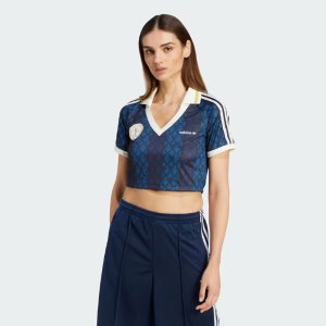 Adidas不要太火哦露脐球衣