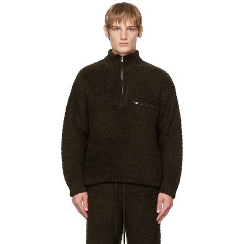 Arualee 半拉链羊毛上衣