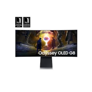 34" Odyssey OLED G8 (G85SD) 2K 21:9 175Hz 0.03ms Curved Monitor