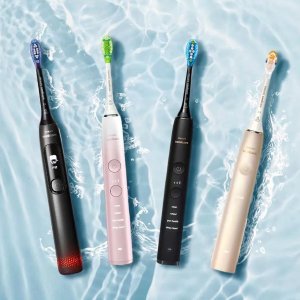 会员日狂欢价：Philips 9000 女神钻石电动牙刷 4色货全