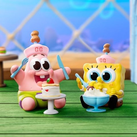 萌化了泡泡玛特海绵宝宝系列