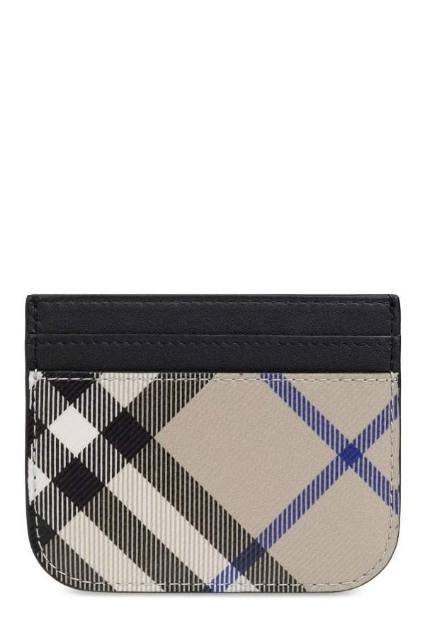 Burberry 格纹印花卡包
