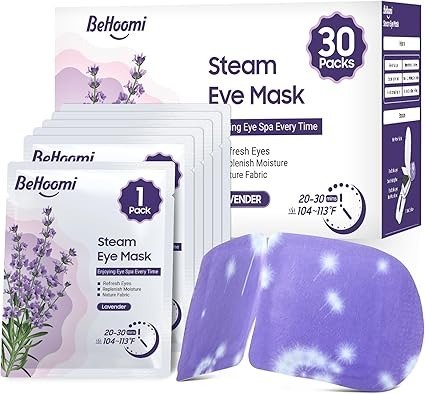 BeHoomi 蒸汽眼罩薰衣草 30个