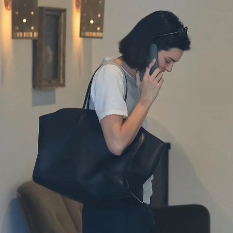 Large Easy recycled cotton tote bag 帆布托特包@Lecurio